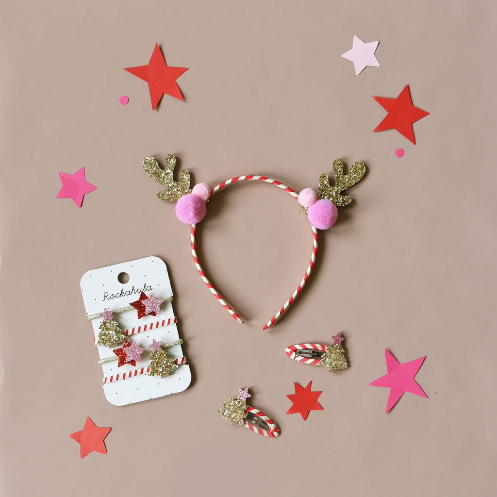 Rockahula - set 4 elastici alberi Natale