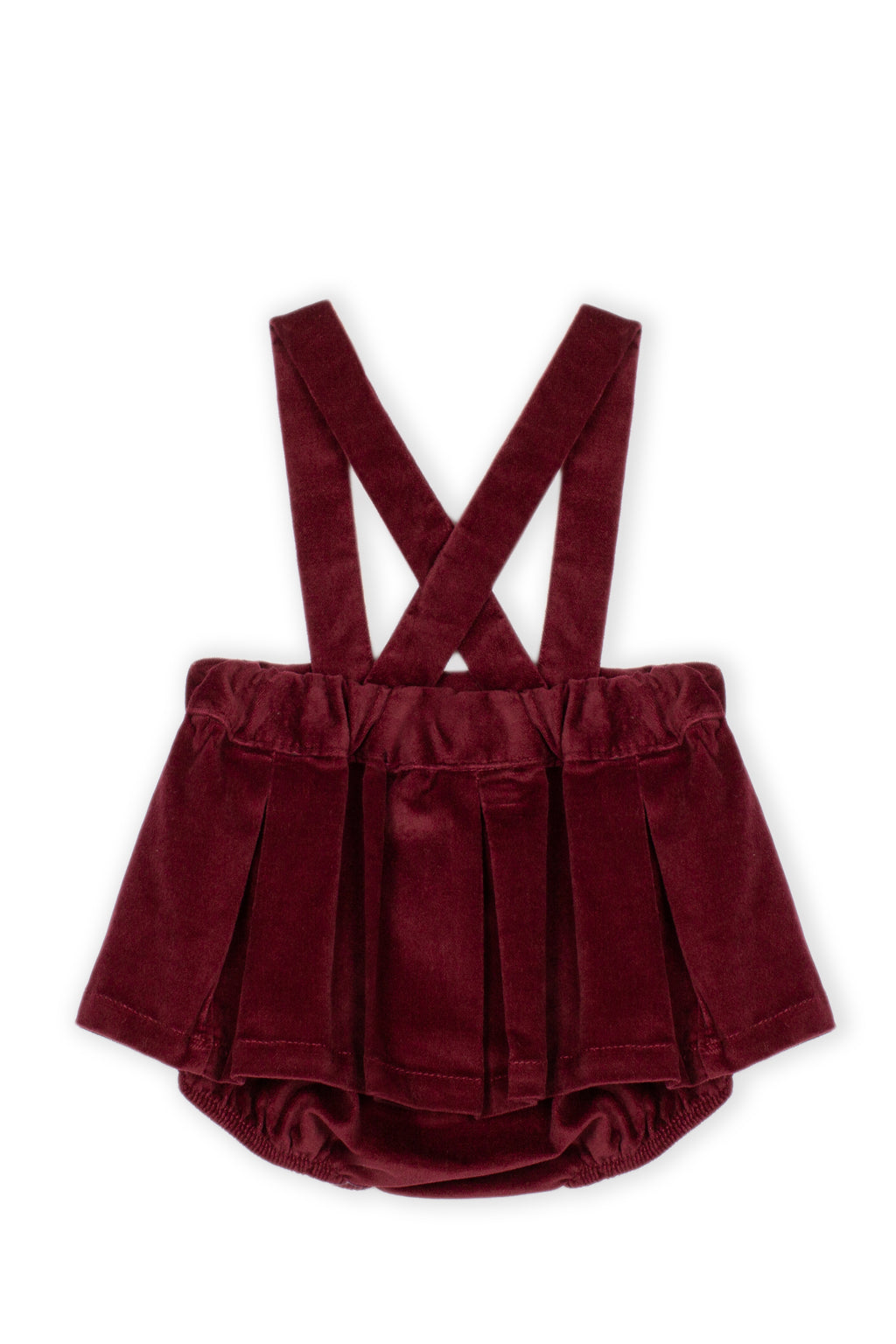 Drkid - pagliaccetto velluto bordeaux