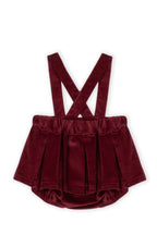 Drkid - pagliaccetto velluto bordeaux