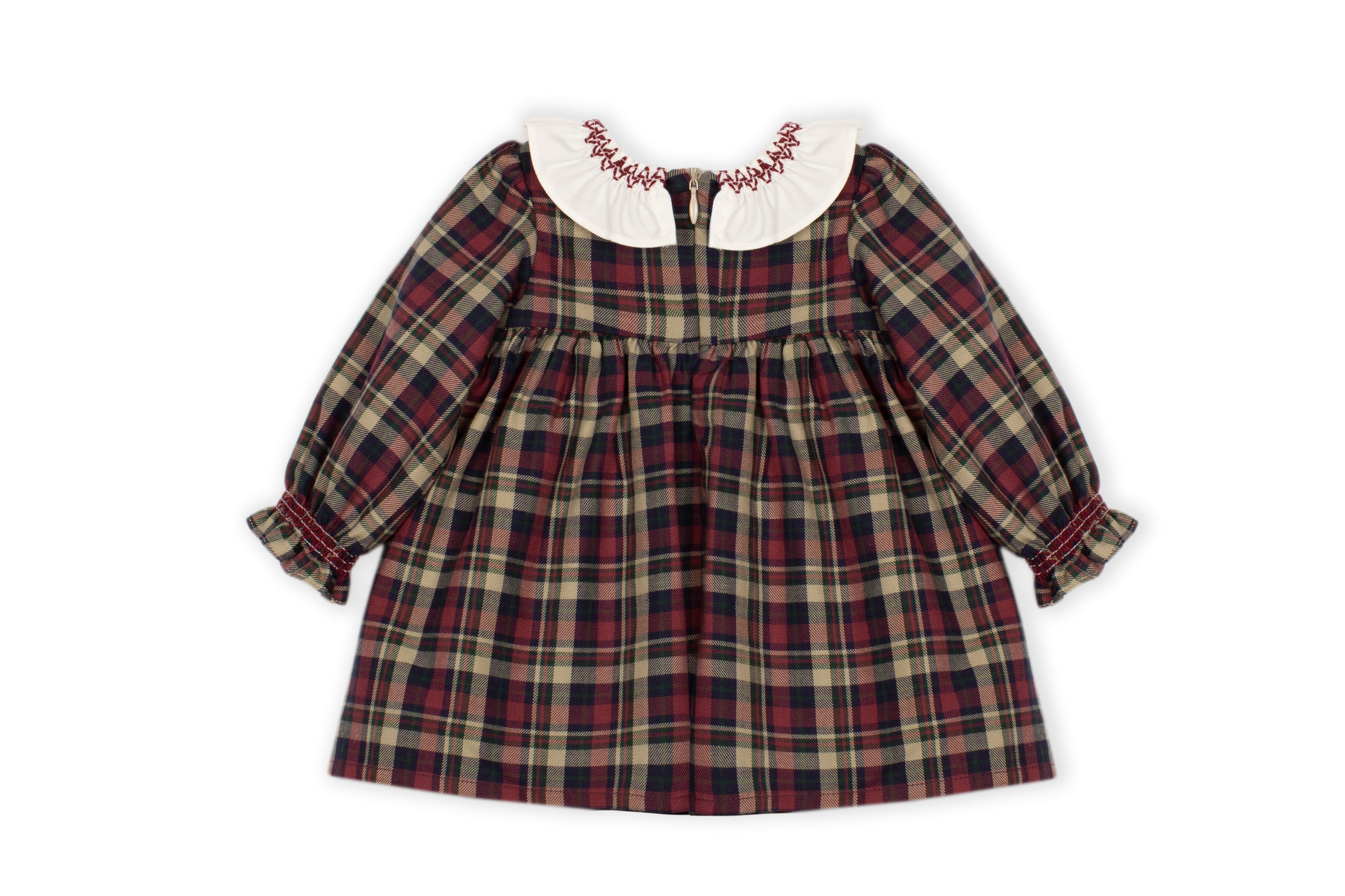 Drkid - vestito quadri con colletto