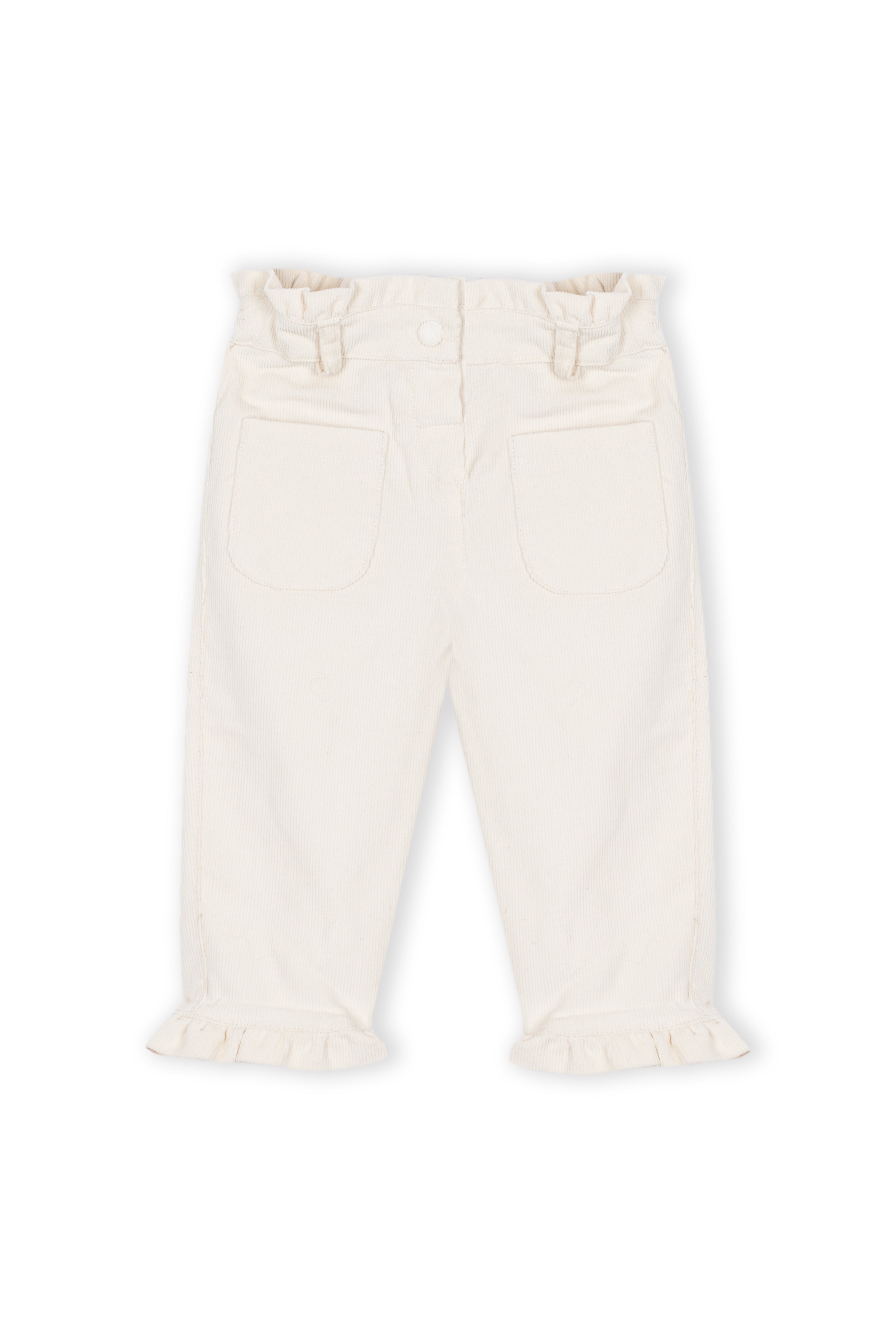 Drkid - pantalone velluto panna