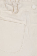 Drkid - pantalone velluto panna