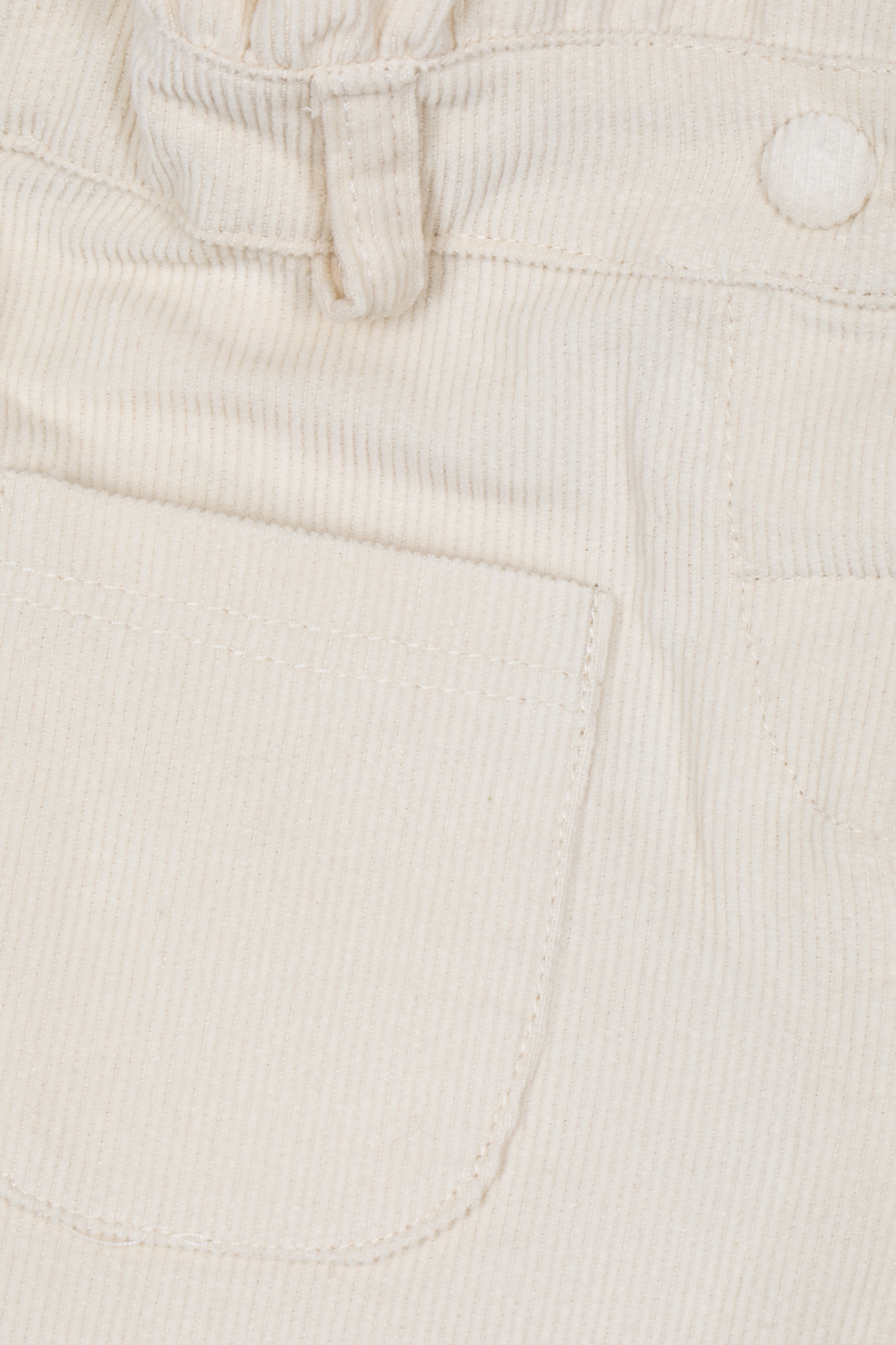 Drkid - pantalone velluto panna