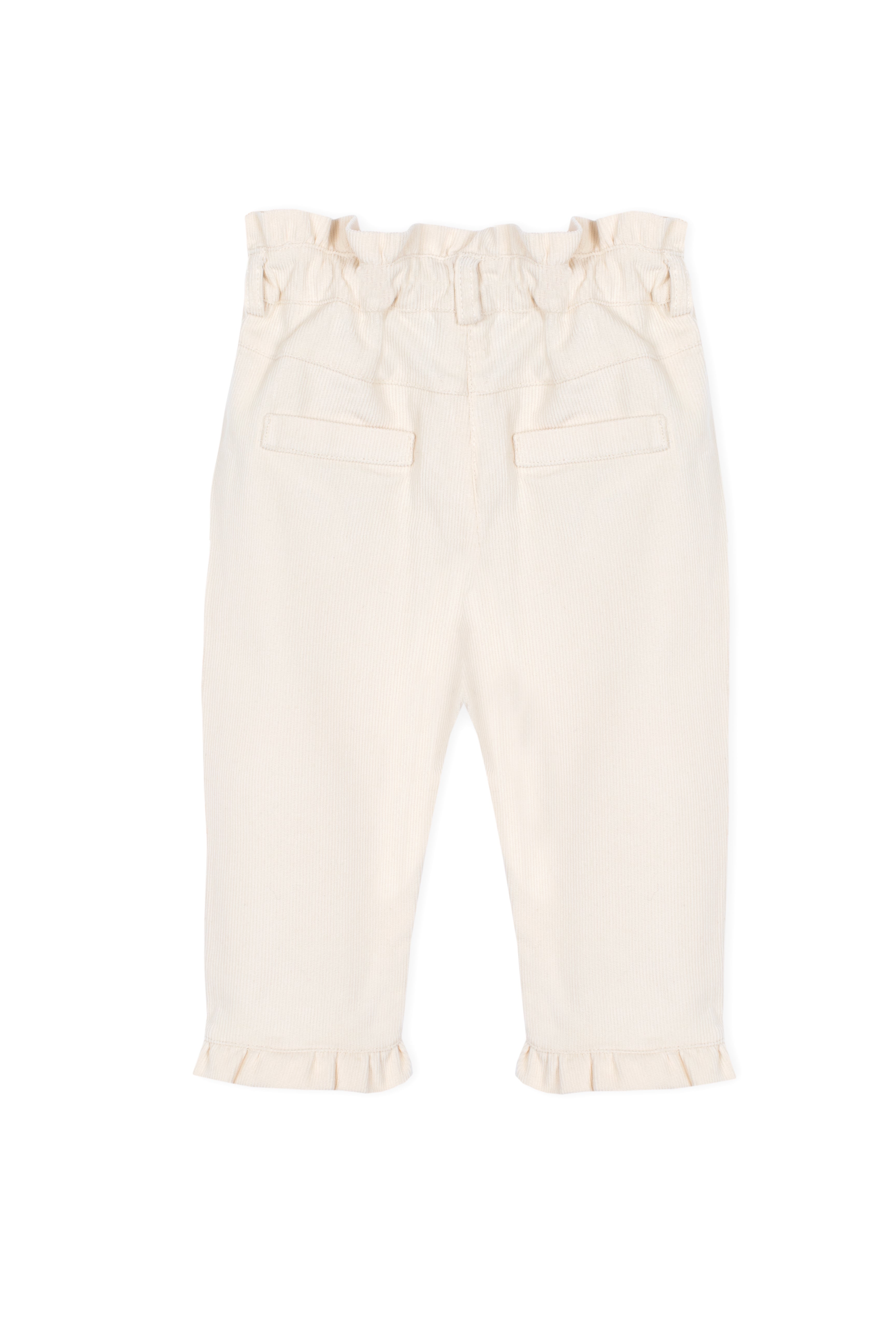 Drkid - pantalone velluto panna