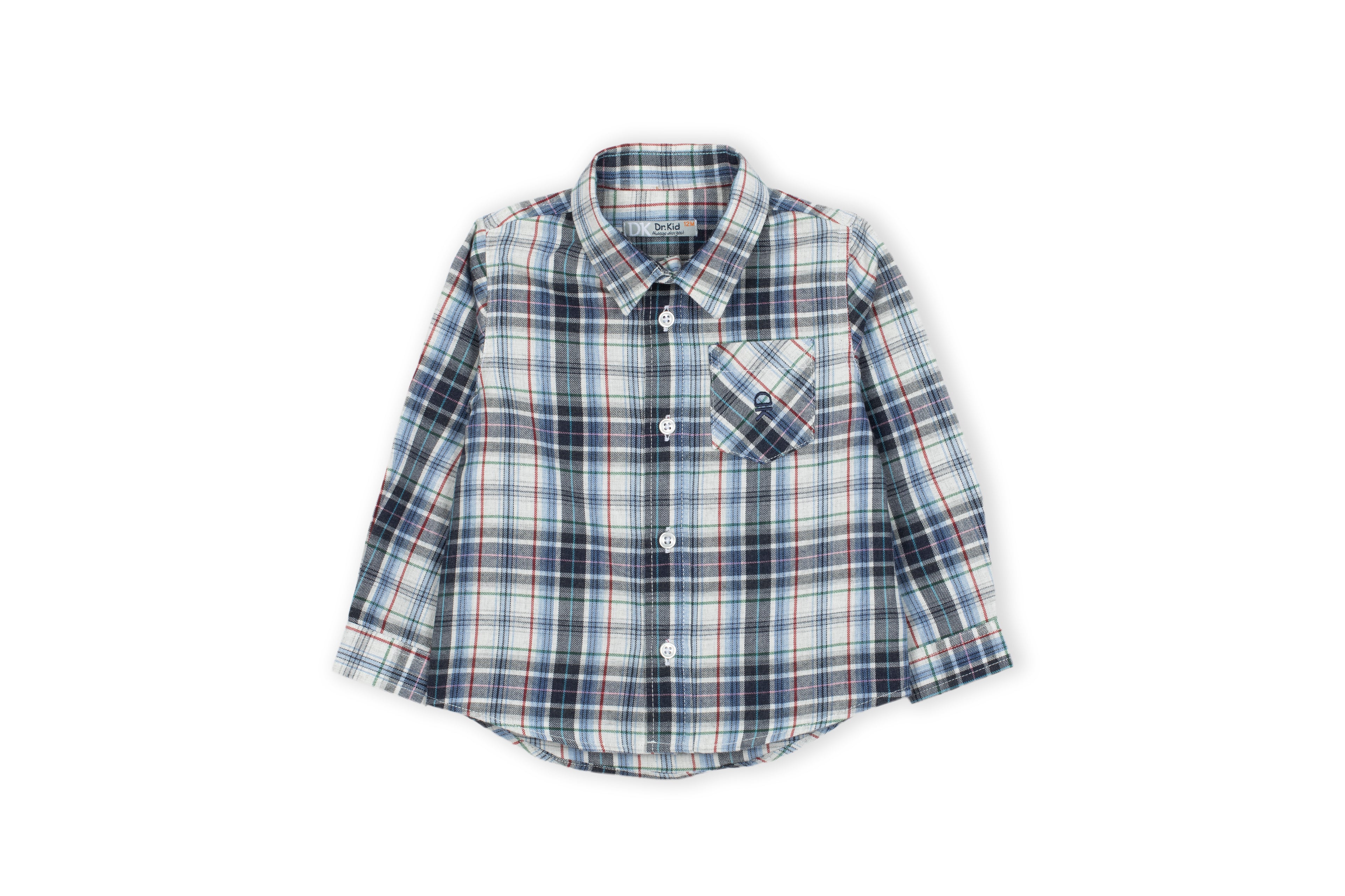 Drkid - camicia a quadri bimbo