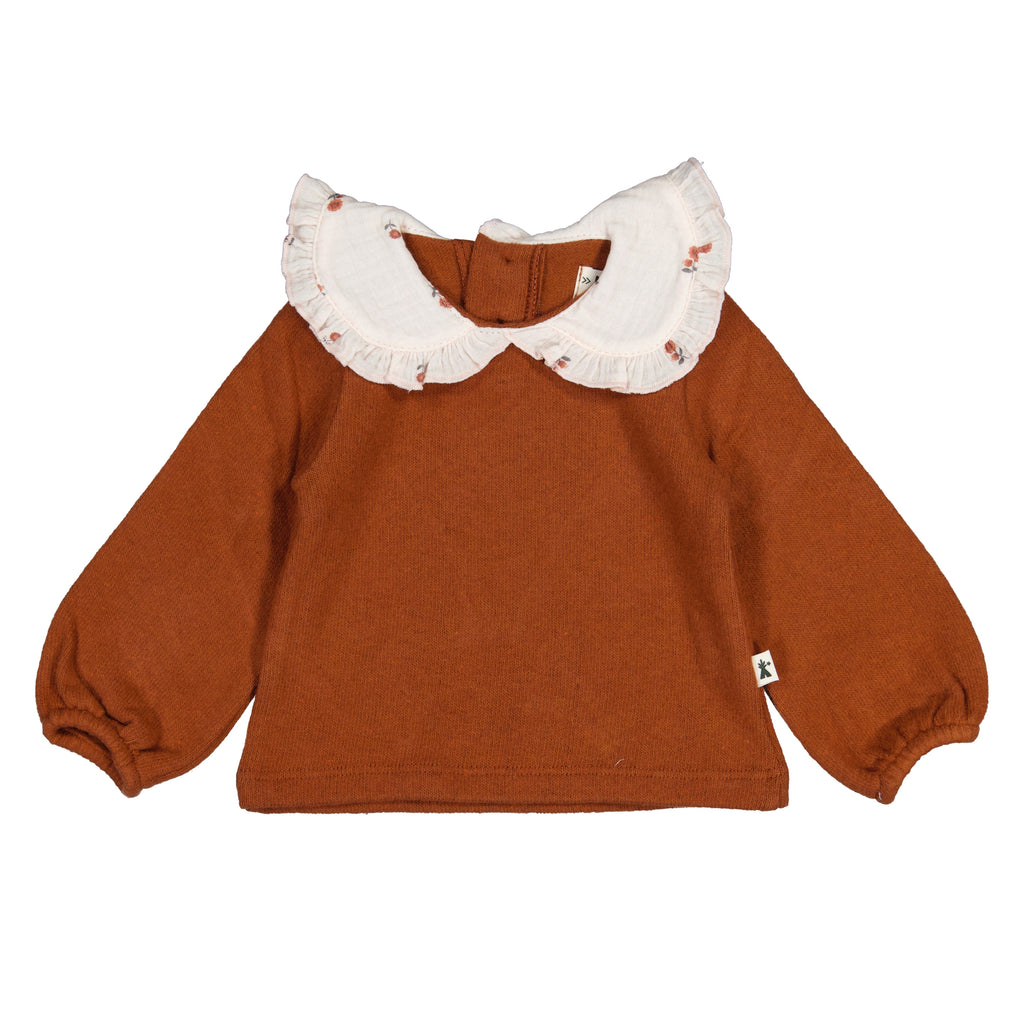 Petit Indi - Maglioncino colletto caldo cotone