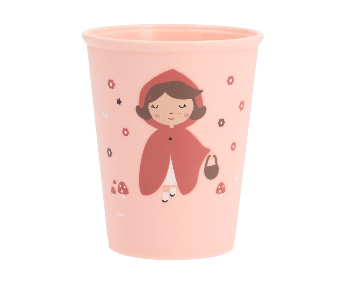 Tutete - bicchiere cappuccetto rosso