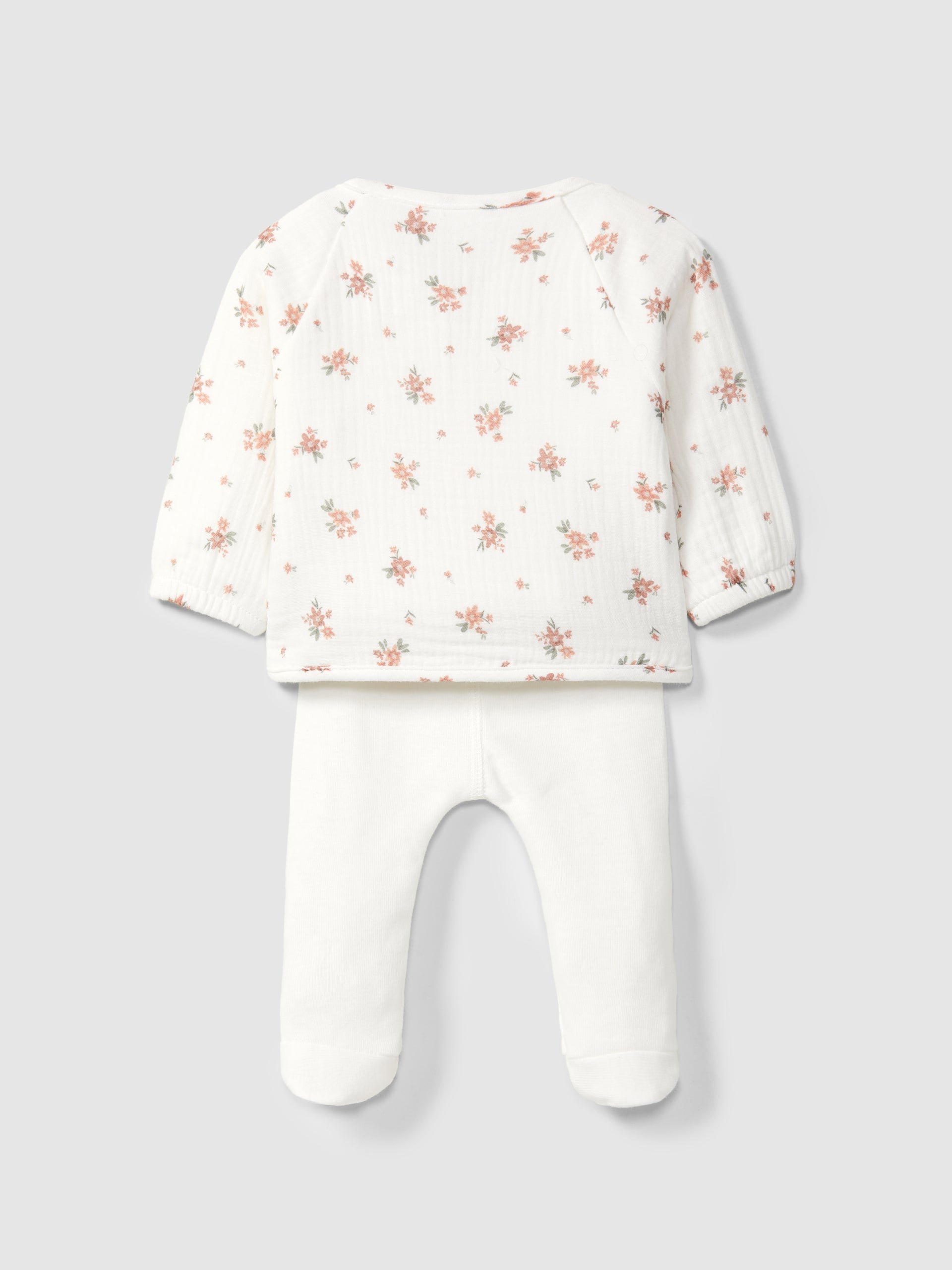 Snug - set neonato floreale