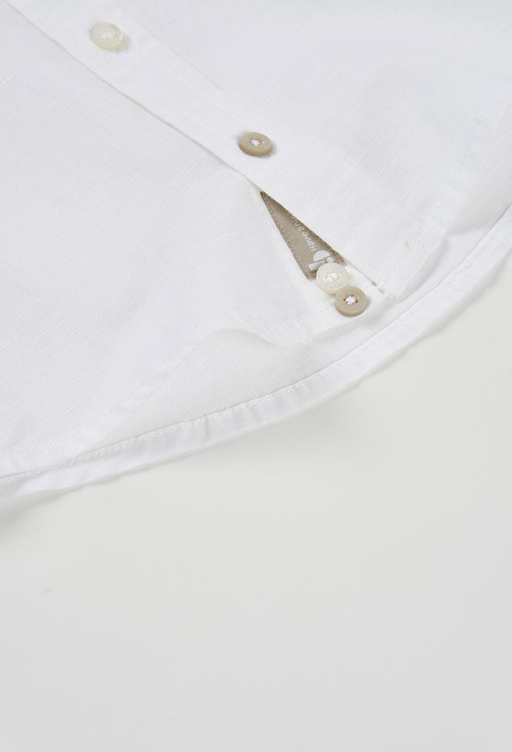 Boboli - camicia bianca lino