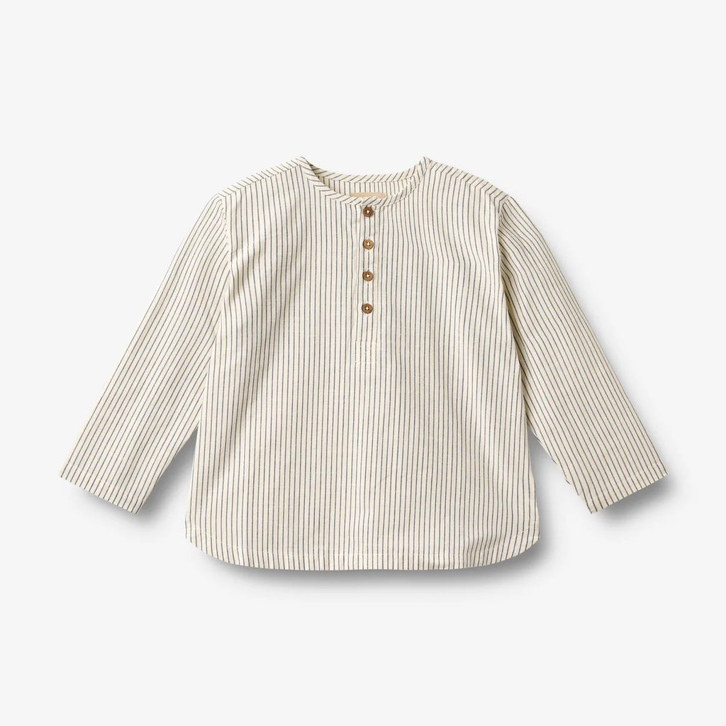 Wheat - camicia coreana righe