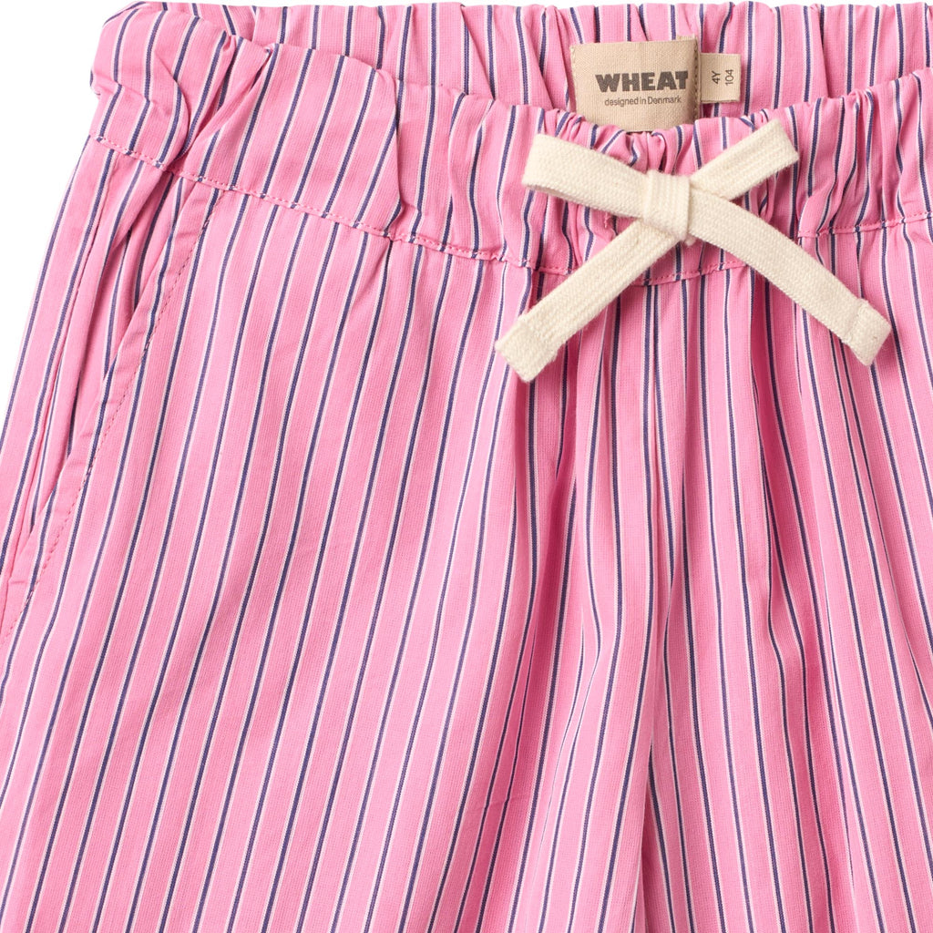 Wheat - pantalone rosa righe
