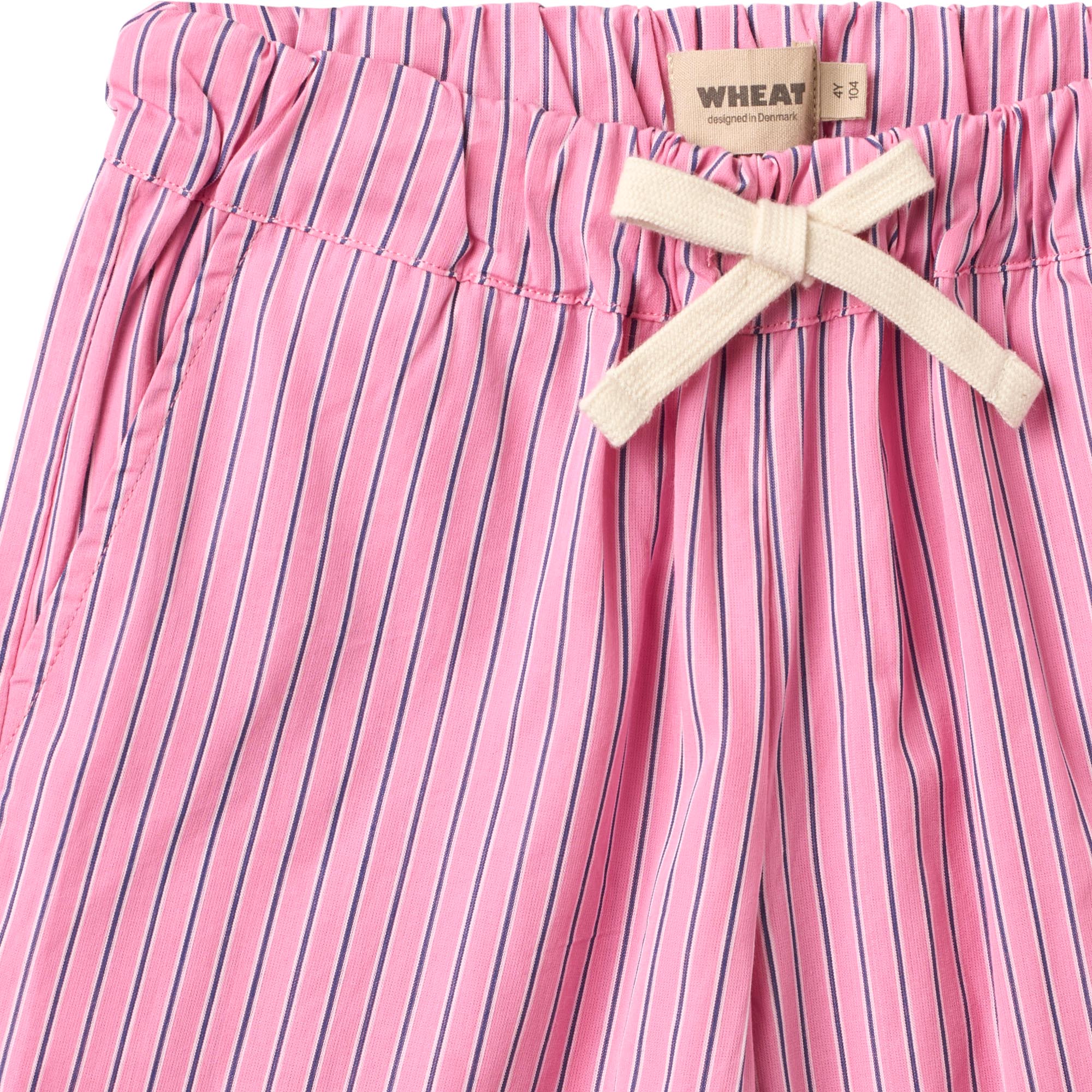 Wheat - pantalone rosa righe