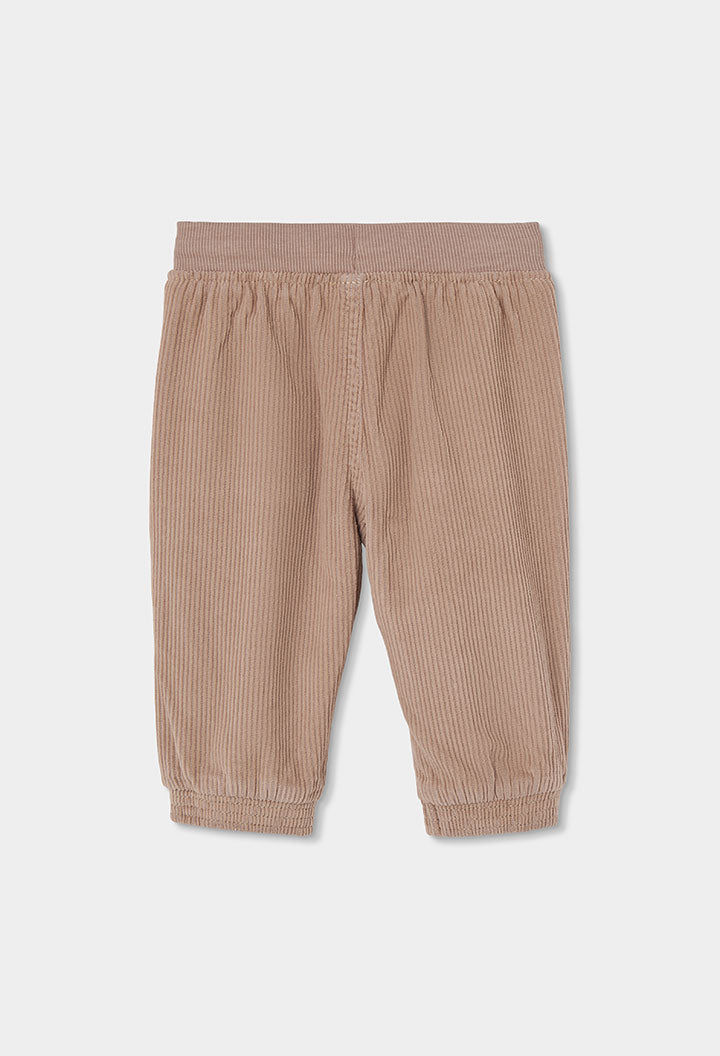 Boboli - pantalone baggy velluto