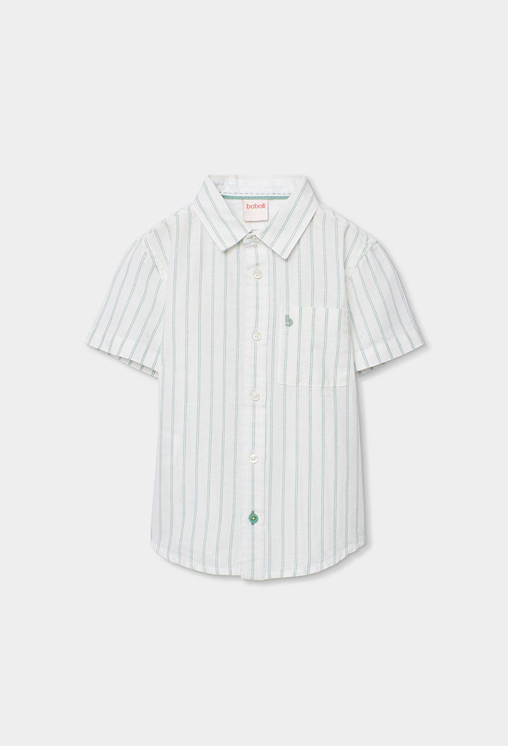 Boboli - camicia righe Lino