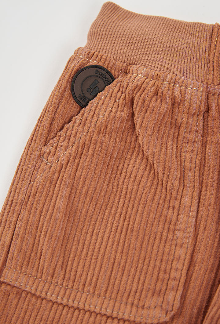 Boboli - pantalone baggy velluto