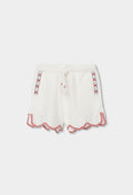 Boboli - shorts con dettagli ricamati