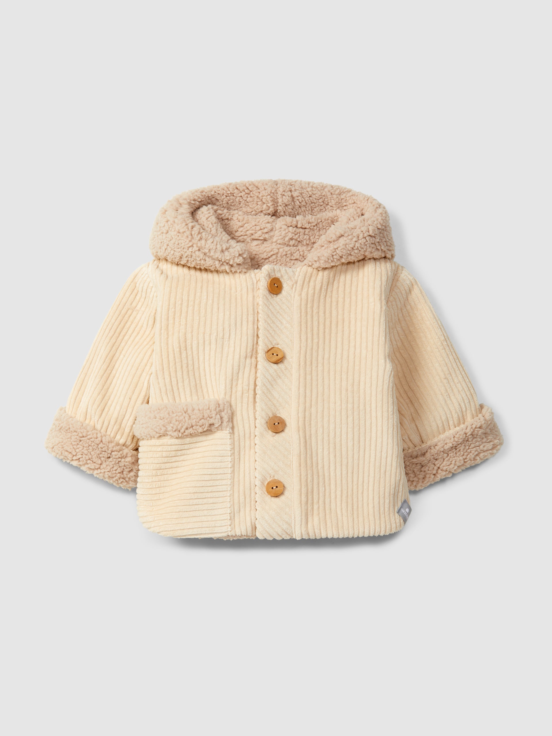 Snug - cappottino teddy velluto