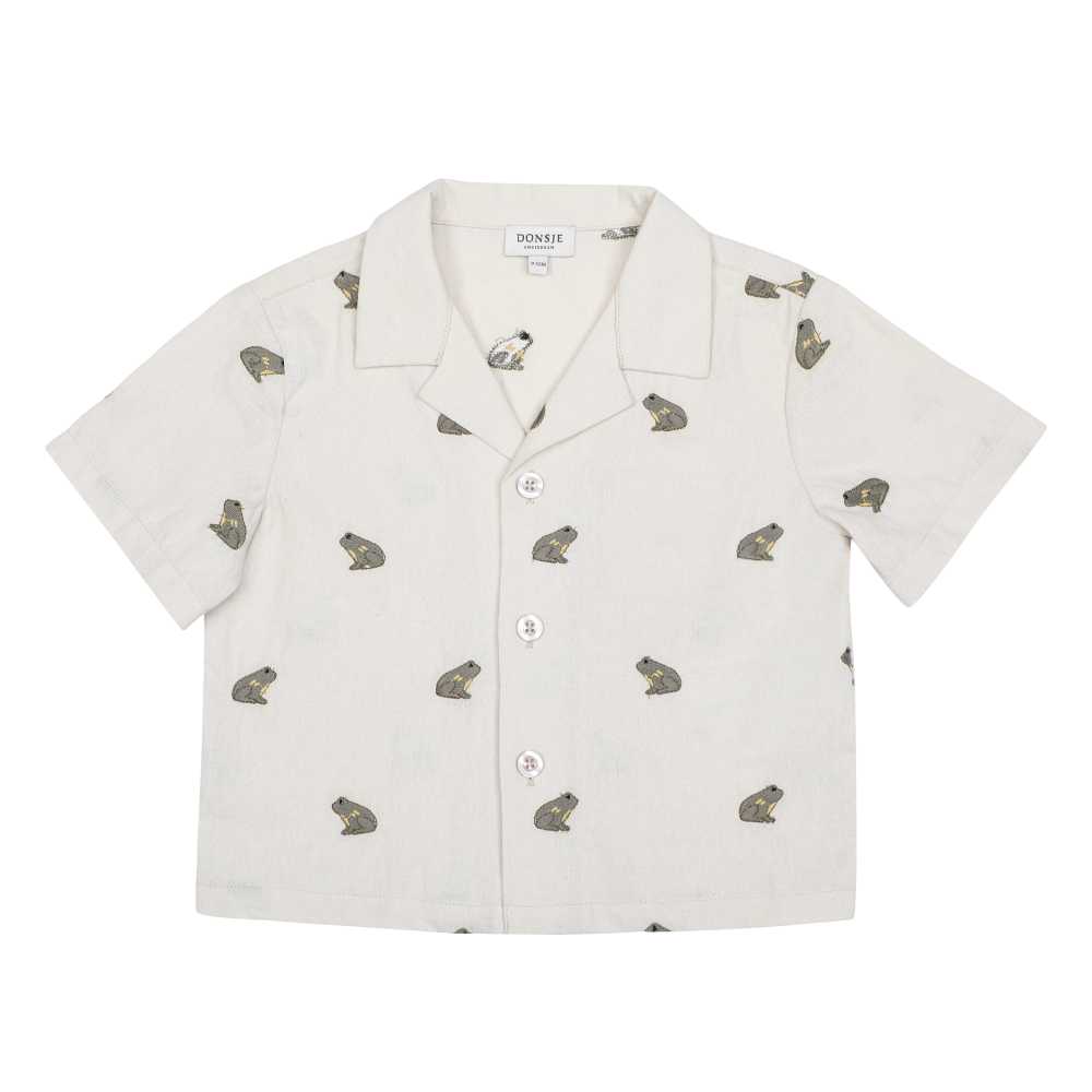 Donsje - camicia Lino frog