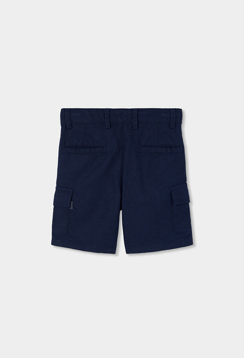 Boboli - Bermuda lino navy