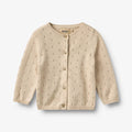 Wheat - cardigan traforato