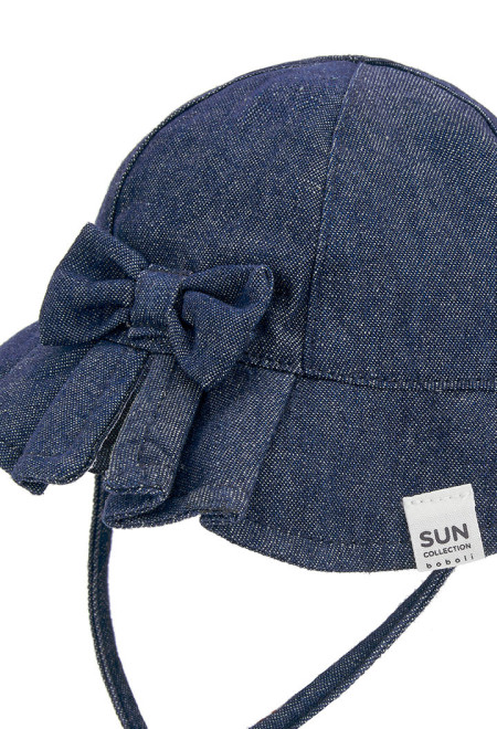 Boboli - cappellino color jeans