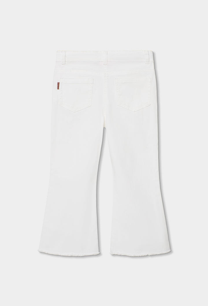 Boboli - jeans a zampa bianco