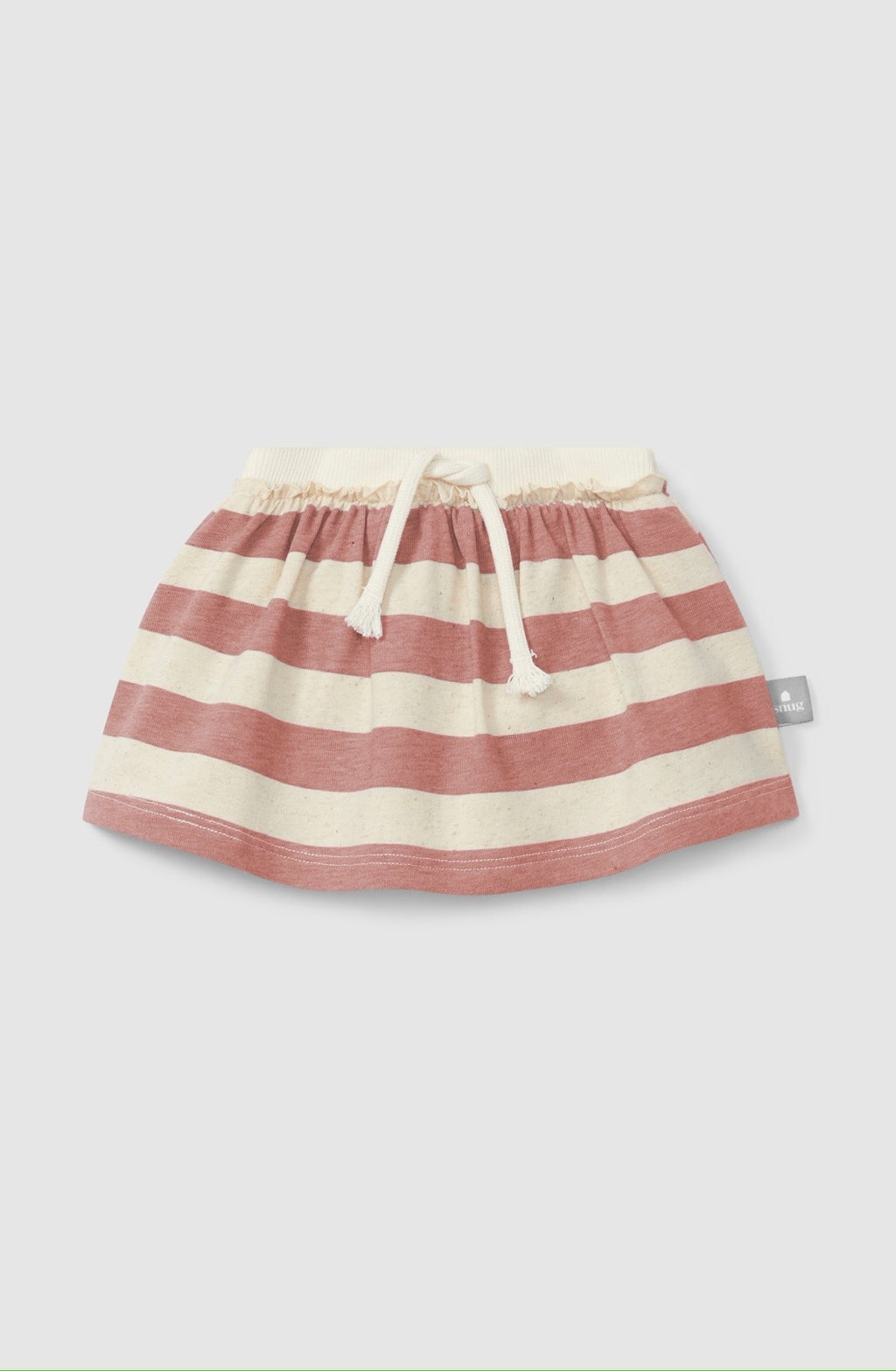 Snug - gonna con culotte riga terracotta