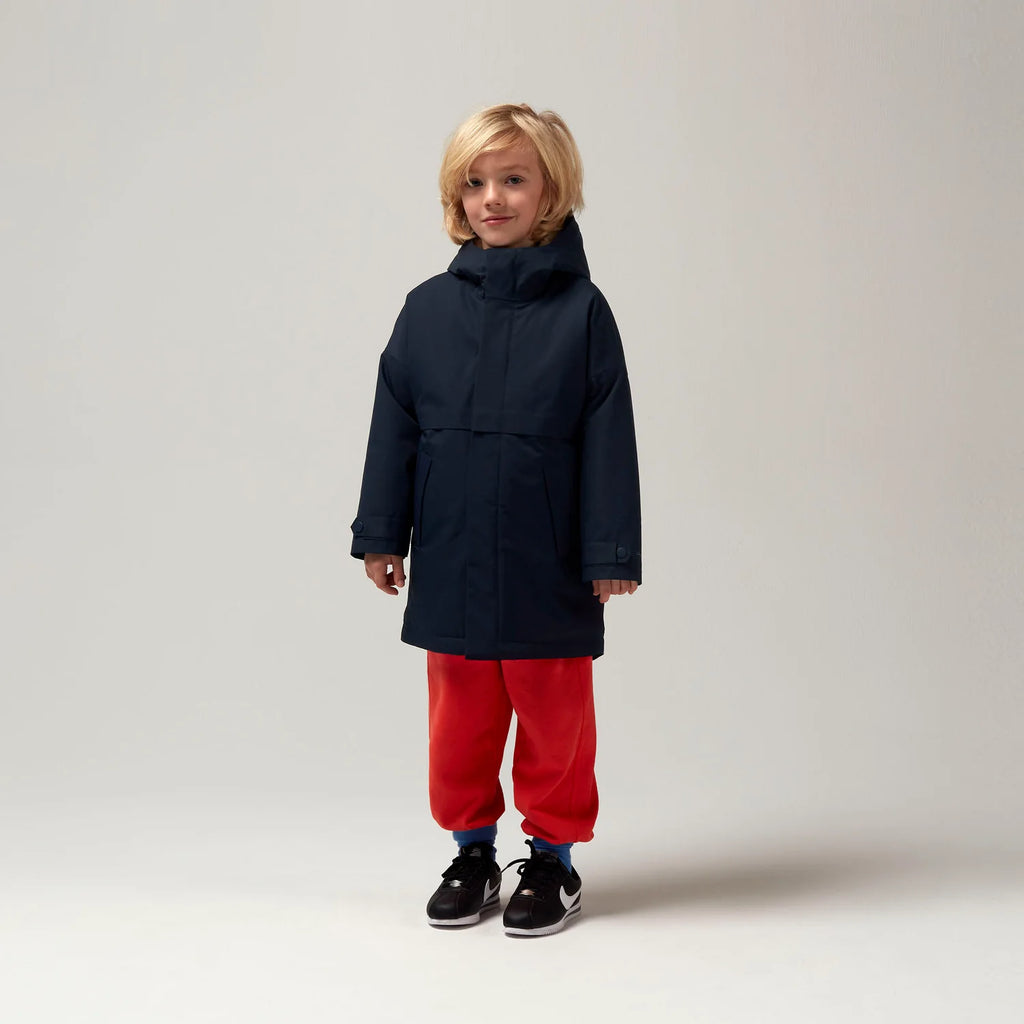 Gosoaky - parka impermeabile blu