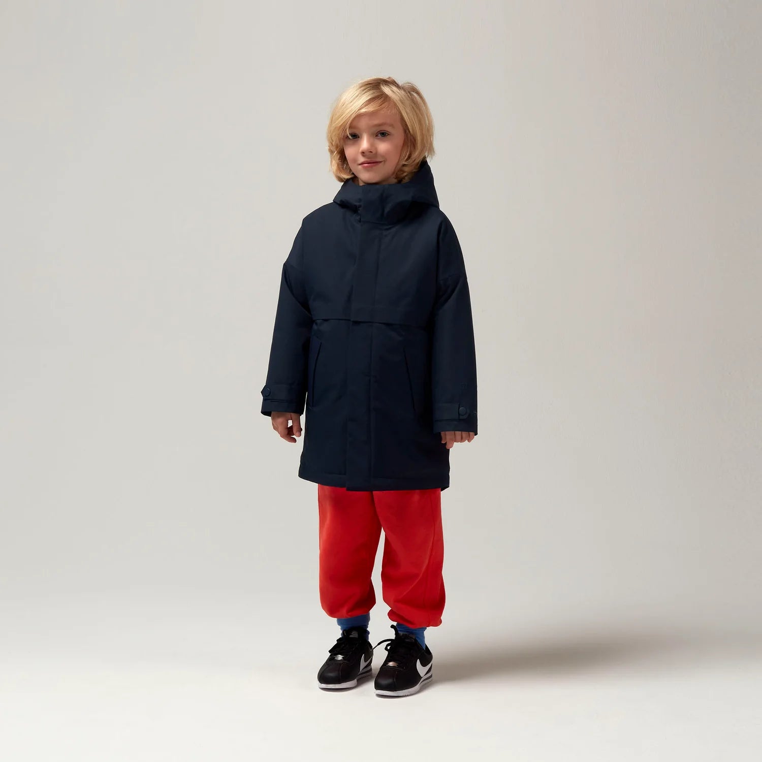 Gosoaky - parka impermeabile blu