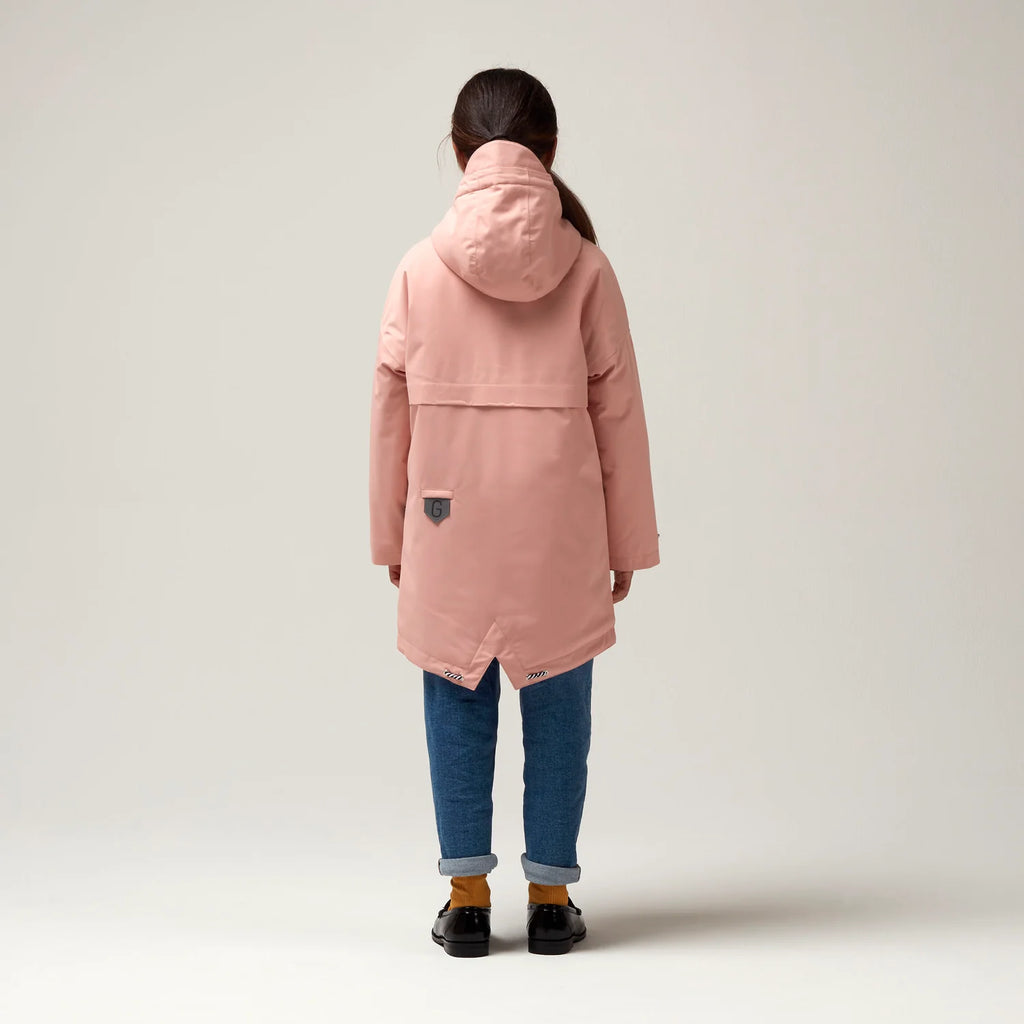 Gosoaky - parka impermeabile rosa