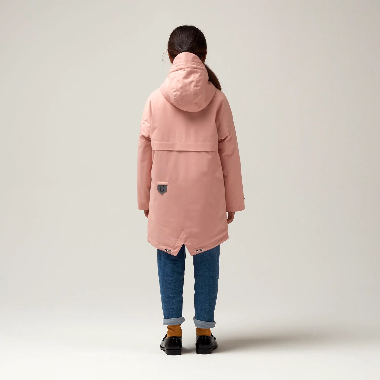 Gosoaky - parka impermeabile rosa