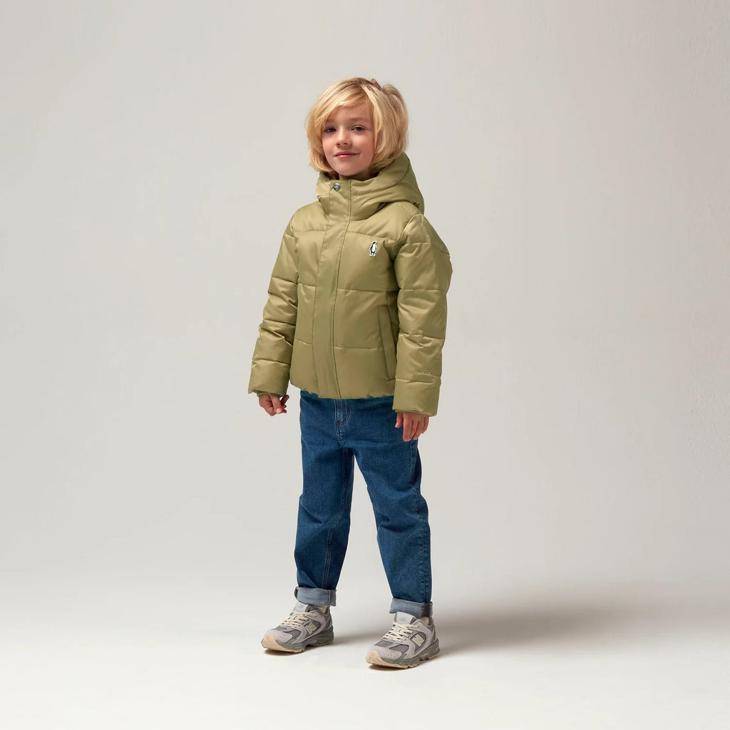 Gosoaky - piumino waterproof verde