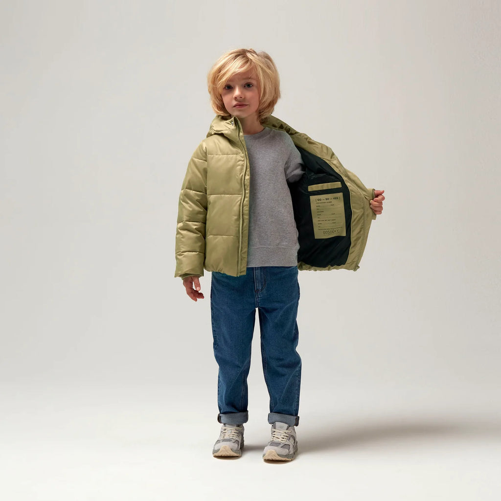 Gosoaky - piumino waterproof verde