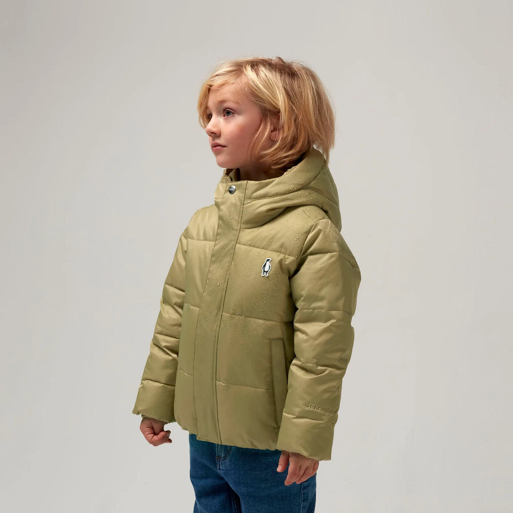 Gosoaky - piumino waterproof verde