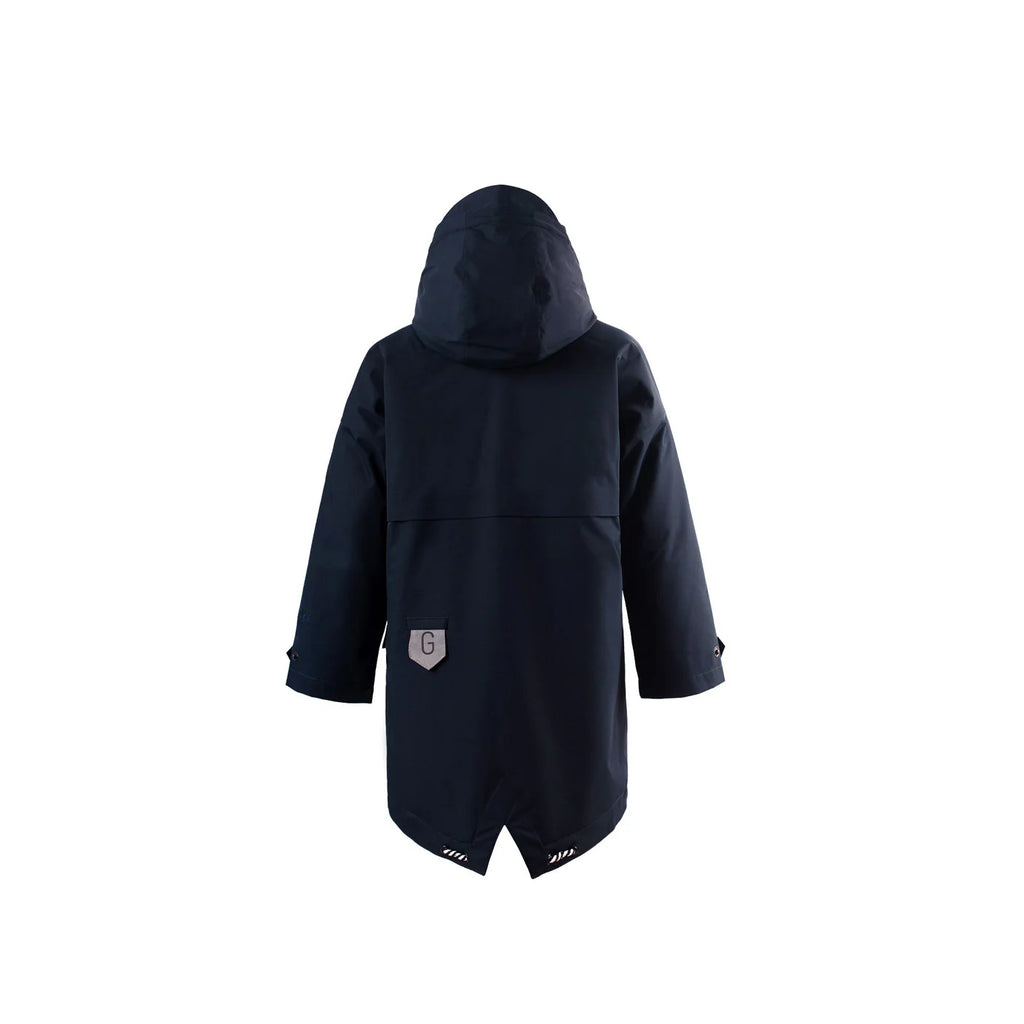 Gosoaky - parka impermeabile blu