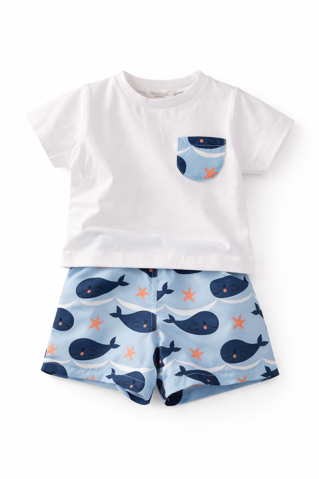 Deolinda - set costume bermuda balene