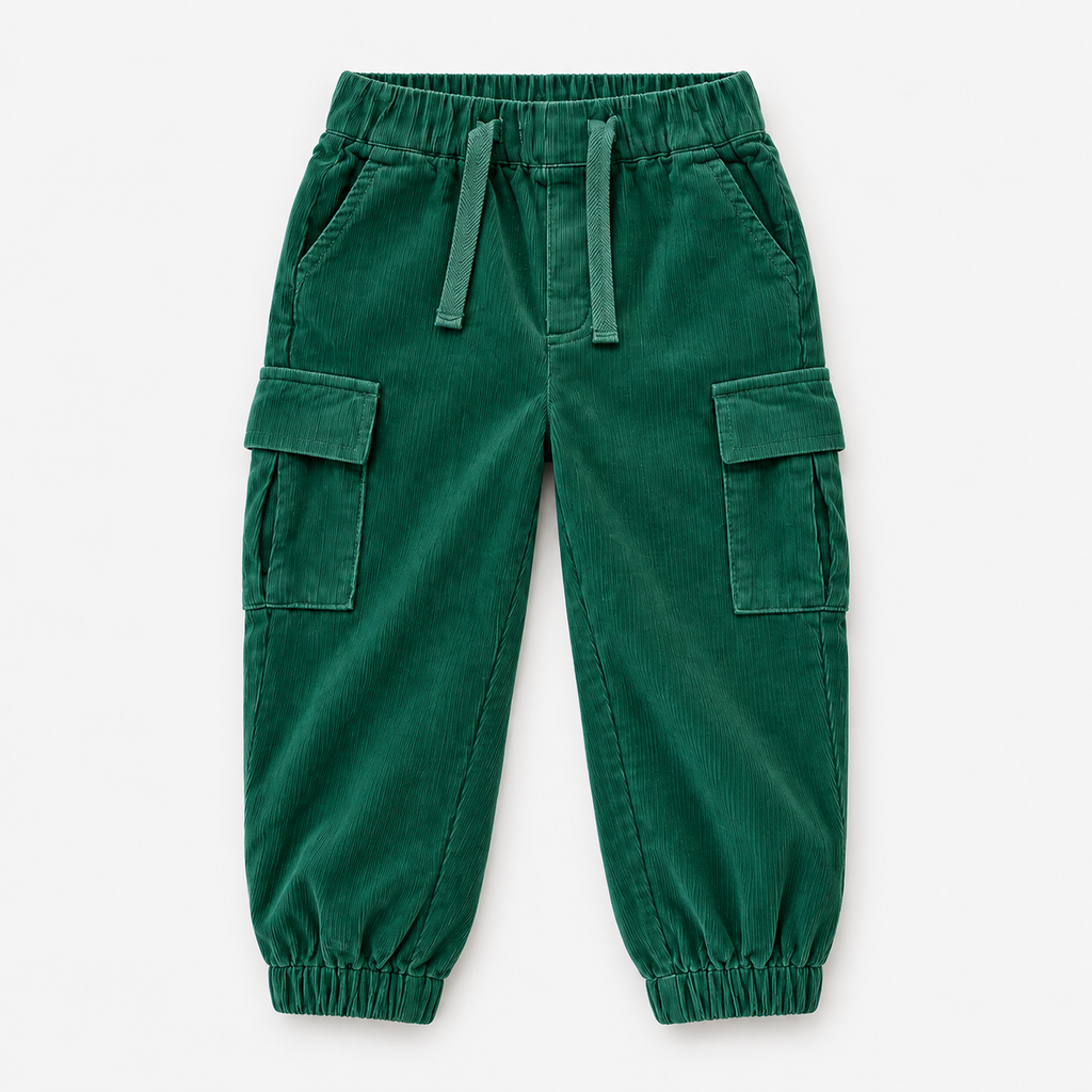 DrKid - pantalone cargo velluto