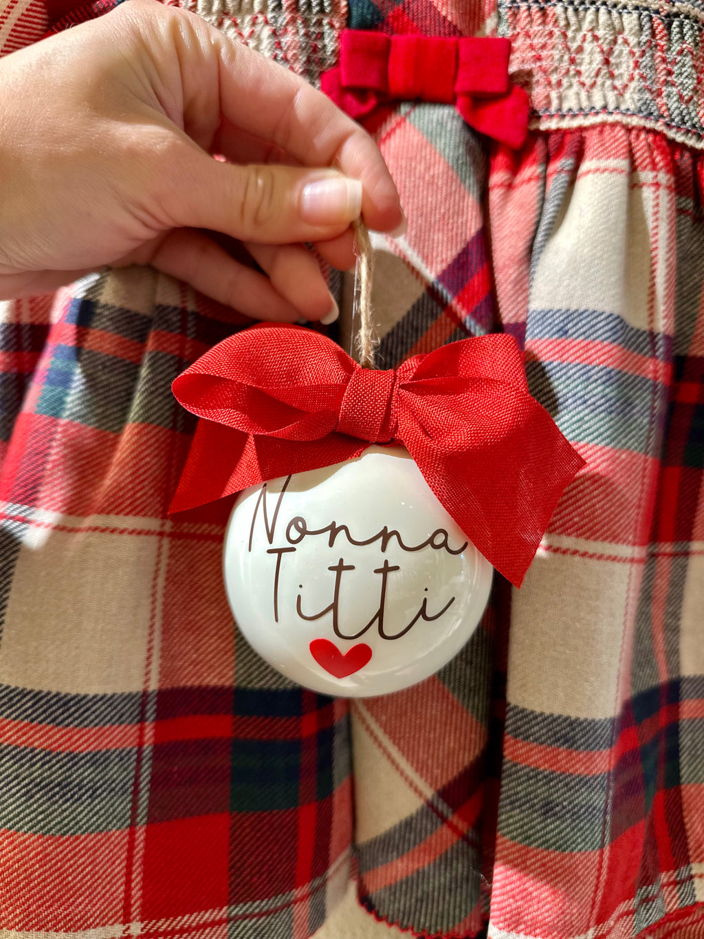 Pallina Natalizia Personalizzata
