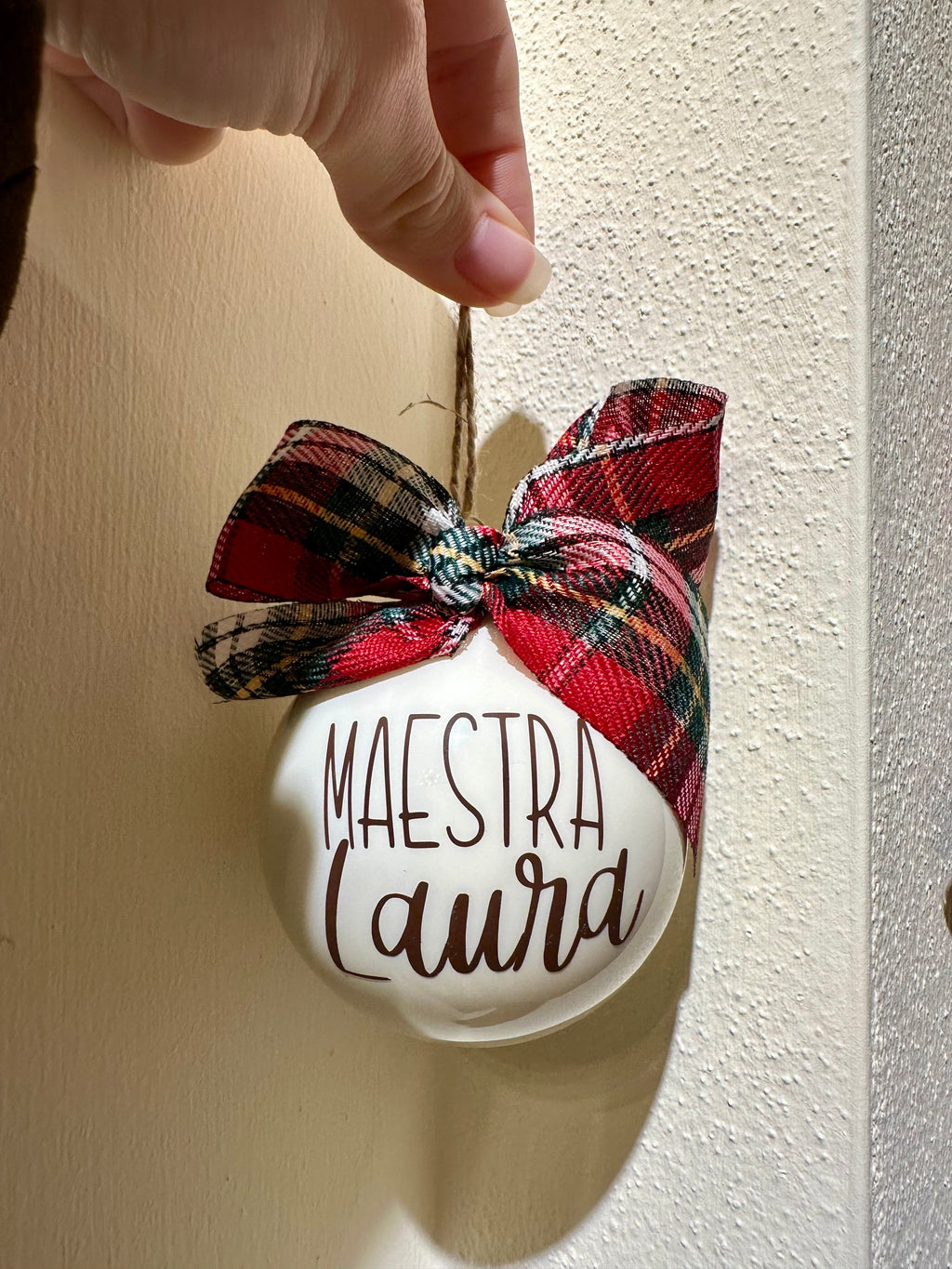 Pallina Natalizia Personalizzata