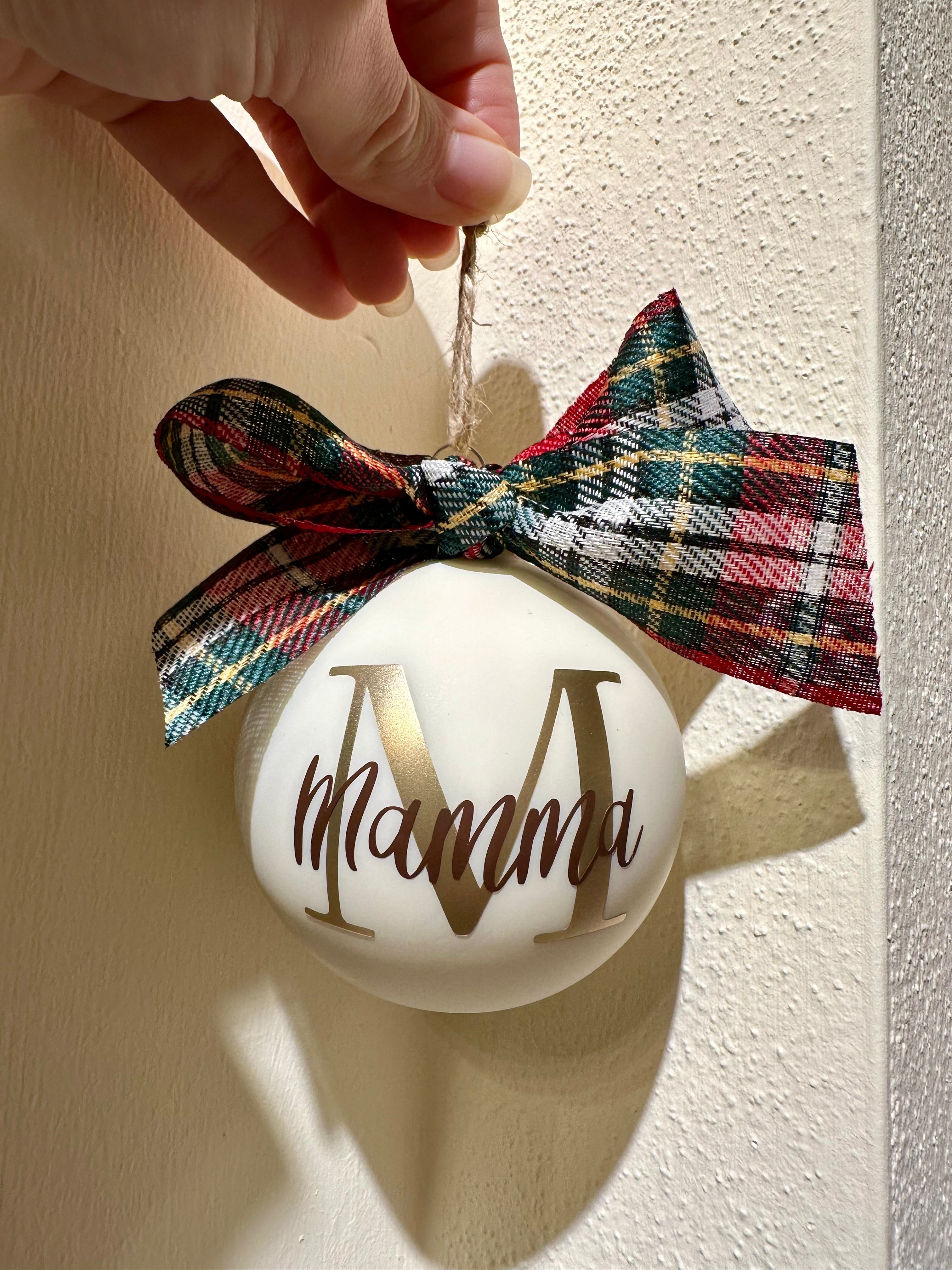 Pallina Natalizia Personalizzata