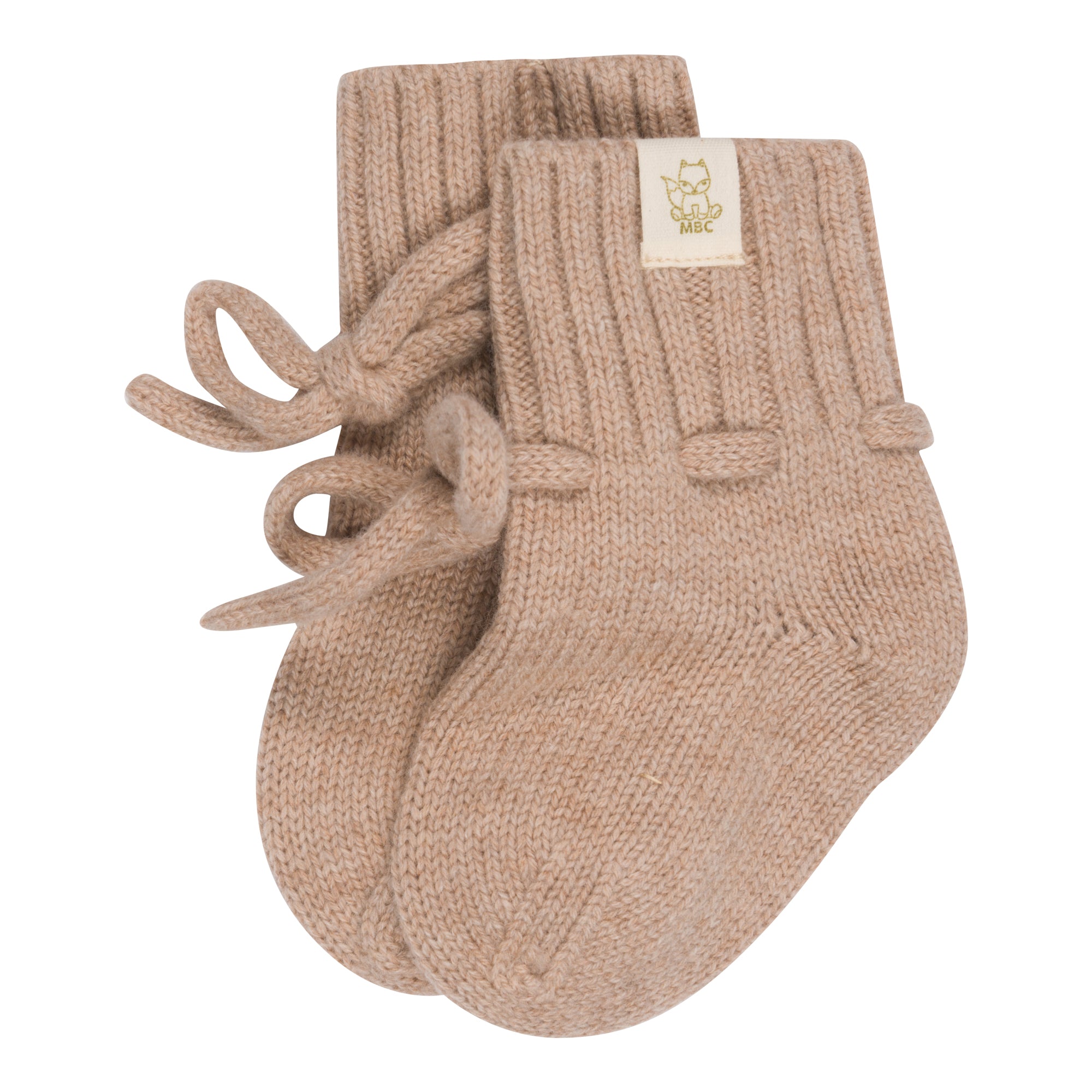 Moalie - scarpina neonato in lana e cashmere