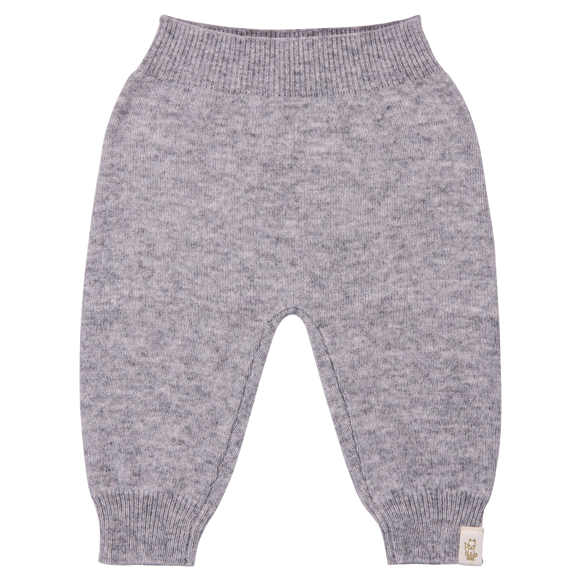 Moalie - set neonato grigio in lana e cashmere
