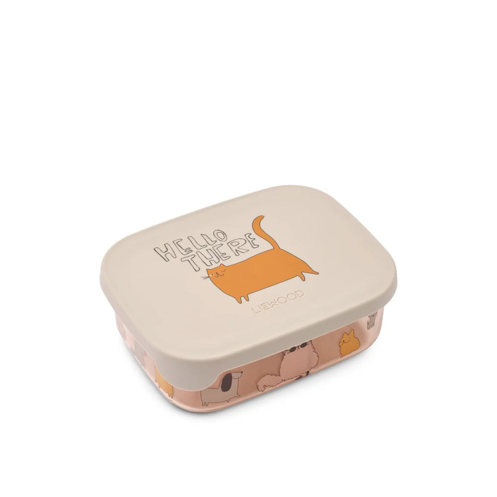 Liewood - lunch box cats and dogs