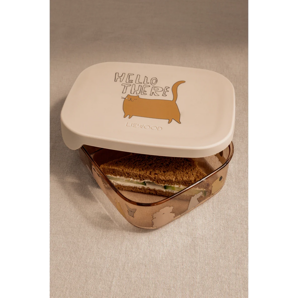 Liewood - lunch box cats and dogs