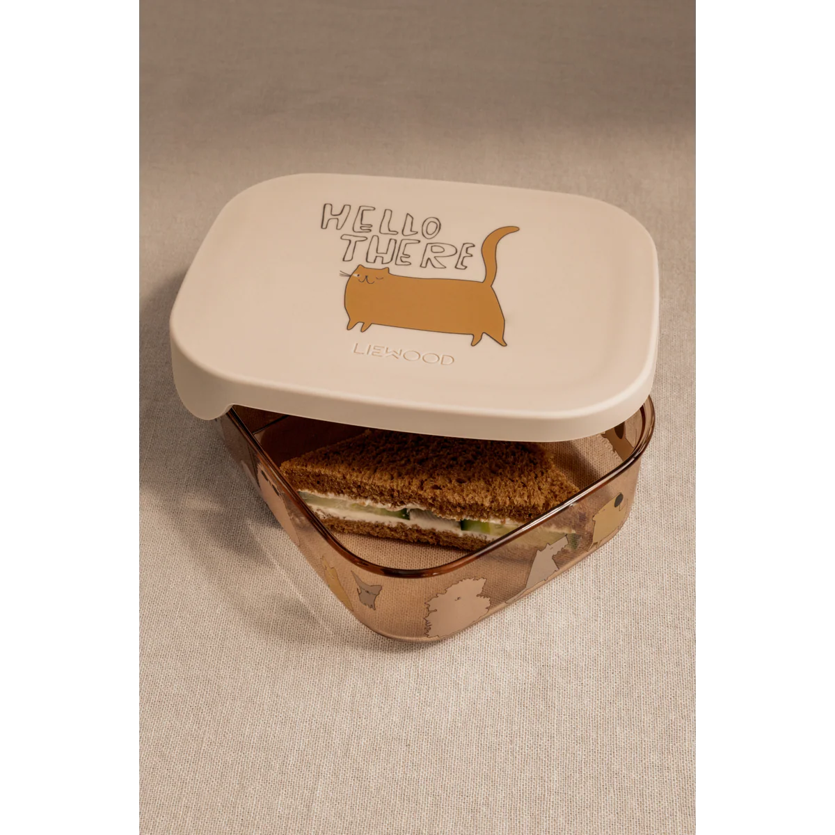 Liewood - lunch box cats and dogs