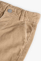 Boboli - pantalone velluto beige