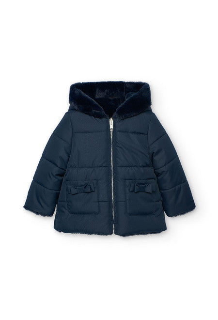 Boboli - piumino reversibile blu