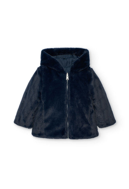 Boboli - piumino reversibile blu