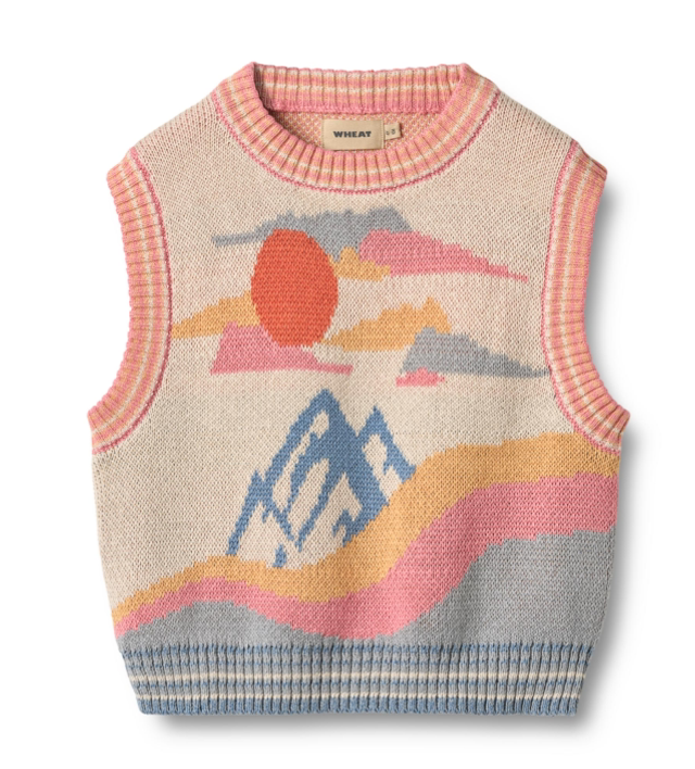 Wheat - smanicato fantasia in cotone