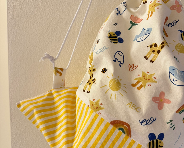 Ninin - sacca artigianale disegni